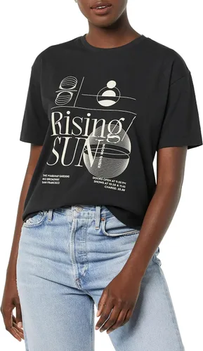 Vista 4 de Tienda Essentials Women's Oversized Short-Sleeve Crewneck Graphic Tee