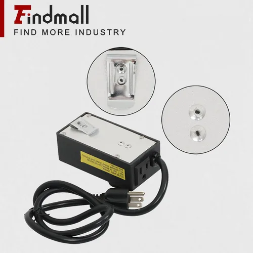 Vista 6 de findmall Reemplazo para ventilador de router Controlador de velocidad variable Motor eléctrico Reóstato AC 120V