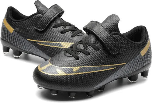 Vista 7 de Zapatos de fútbol para niños y niñas, zapatos deportivos antideslizantes para exteriores e interiores