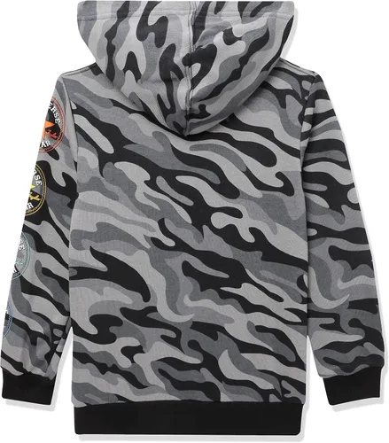 Vista 2 de Converse Sudadera con capucha de camuflaje para niño (niños pequeños)