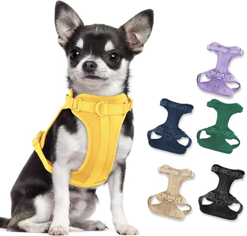 Vista 29 de Wisedog Arnés Ligero Sin Tirones para Perro: Arnés de Chaleco de Malla Transpirable Ajustable para Mascotas con Cojín Suave y Cómodo, para Perros