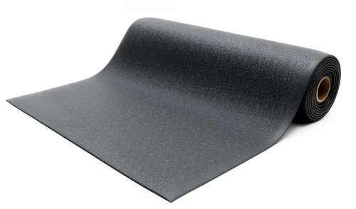 Vista 3 de Bertech - Alfombrilla de espuma de vinilo antifatiga, 3 pies de ancho x 3 pies de largo x 3/8 pulgadas de grosor, patrón texturizado