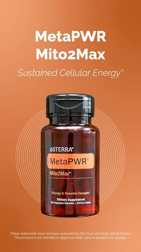 Vista 3 de doTERRA Suplemento Energético MetaPWR Mito2Max - 60 Cápsulas