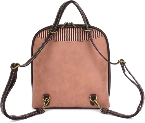 Vista 3 de CHALA Mochila convertible - Bolso de hombro convertible para mujer con correa ajustable