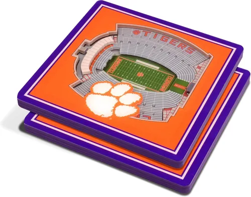 Vista 5 de YouTheFan NCAA - Posavasos con vista de estadio en 3D