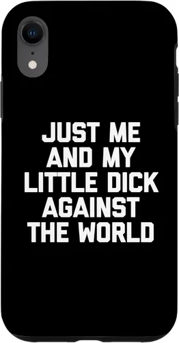Vista 25 de Just Me & My Little Dick Against The World - Carcasa para iPhone 16 de Funny Guys Men