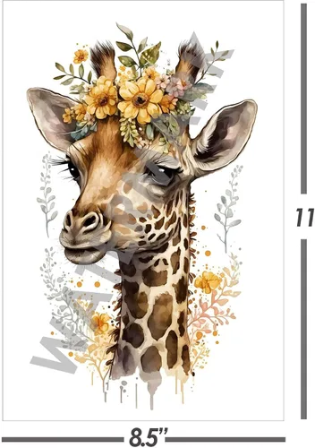 Vista 7 de Decoración de guardería Safari Forest Woodland Animales de granja con temática de colecciones artísticas. Ideal para guardería, habitación de niños
