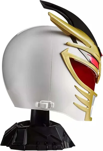 Vista 5 de Power Rangers Lightning Collection - Casco réplica prémium con soporte de exhibición (Lord Drakkon)