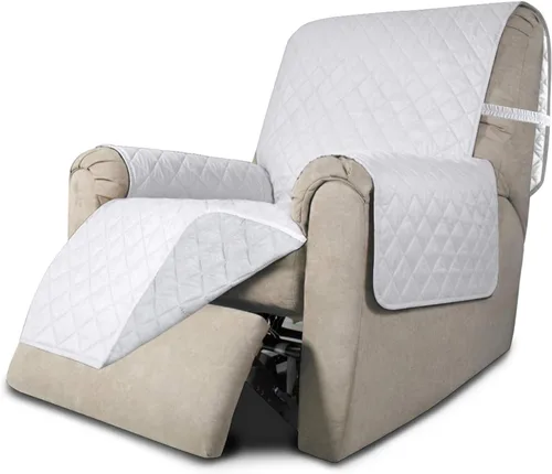 Vista 155 de Easy-Going - Funda reversible para sofá, resistente al agua, con varillas de espuma y correas elásticas, protector de muebles para mascotas y perros