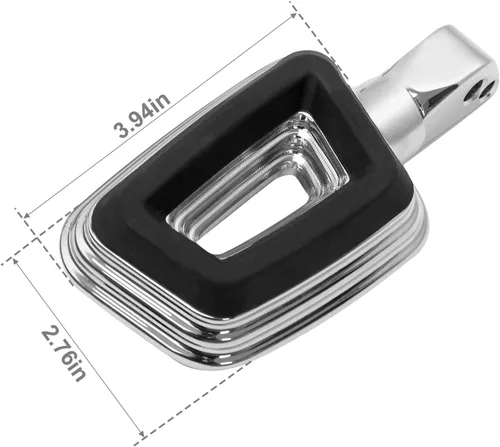 Vista 5 de TCT-MOTORPARTS Estriberas de pasajero para Harley Softail Deluxe Fat Boy Sport Glide 2018-2025