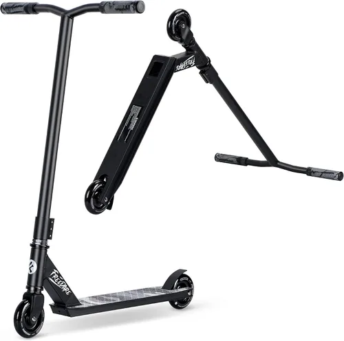 Vista 2 de FREEDARE Complete Pro Stunt Scooter for Kids 8 Years and Up, Teens, Adults Negro-JB1