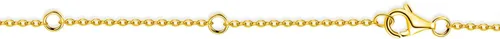 Vista 5 de Collar con colgante redondo de disco pavé de plata de ley 925 con circonita cúbica de 18 pulgadas Dorado