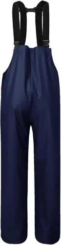 Vista 7 de RainRider Pantalones de lluvia con peto de trabajo para hombres y mujeres, pantalones resistentes al agua, pantalones de trabajo, overol de pesca