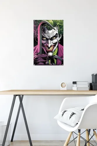 Vista 6 de Trends International DC Comics The Joker - Póster de pared con pasadores