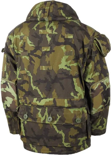 Vista 2 de MFH Chaqueta Commando Smock Bosque Checa Talla 3XL, Bosque Checa
