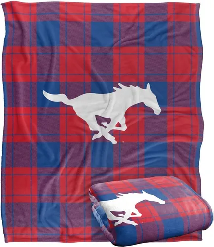 Vista 272 de LOGOVISION St John's University Campus Plaid Spirit Silky Touch Manta súper suave 36 x 58 pulgadas