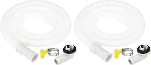 Vista 15 de PATIKIL Kit de drenaje de aire acondicionado de 3.3 pies, conector de drenaje universal, manguera de drenaje de CA con abrazadera para grifo