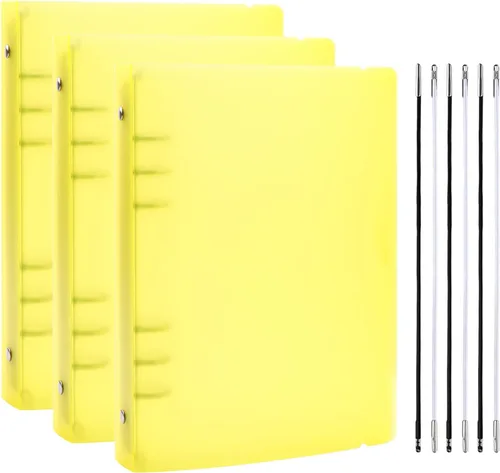 Vista 13 de BAOFALI 10PCS A5 Size Dividers for 6 Ring Binder,with Reinforced Edge and 10 Tabs,Paper Index Divider Category Page Tab Indexing Cards Die and Stamp