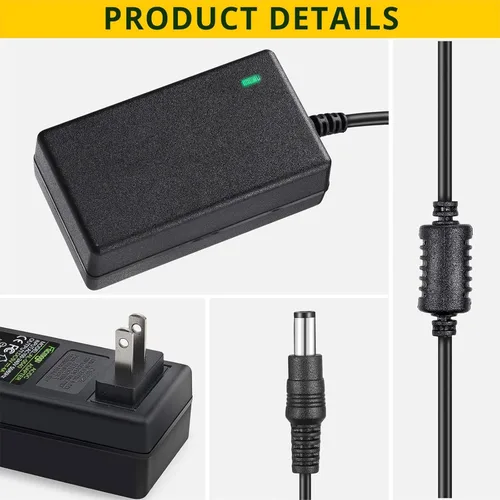 Vista 2 de Facmogu DC 5V 4A Convertidor de AC a DC, Fuente de alimentación de AC 100-240V a DC 5 Volt 4 Amp 20W Adaptador de corriente conmutada, Adaptador