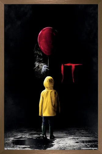 Vista 12 de Trends International IT-Teaser - Póster de pared de una hoja, 14.725 x 22.375 pulgadas, versión enmarcada de madera de granero