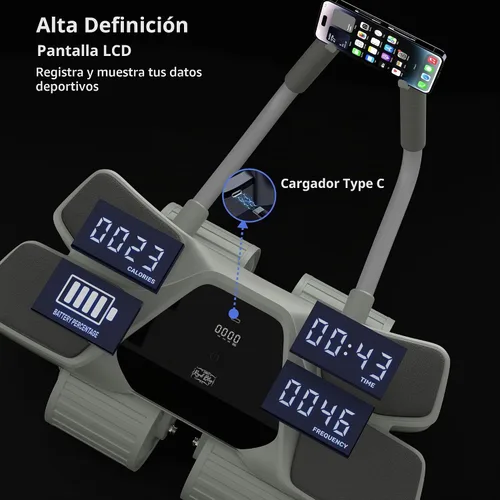 Vista 7 de 2026 New 4-Wheel Abdominal Roller with Elbow Support : Latest Upgraded High-Performance Exercise Machine With Automatic Rebound, Multi- layered
