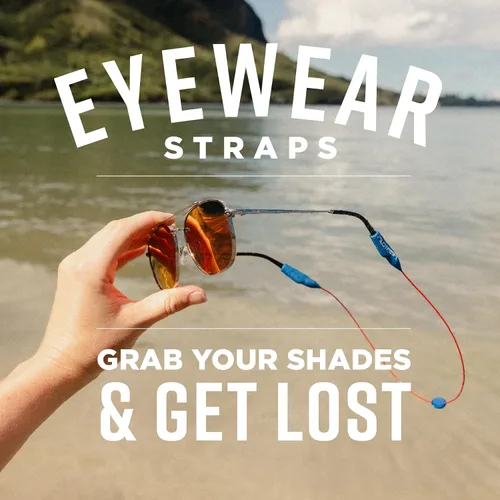 Vista 5 de Pilotfish Wire Sunglasses Strap, No-Tail Eyewear Retainer for Glasses, Secure Eyeglass Holder for Sports and Outdoors Naranja (Blaze Orange)