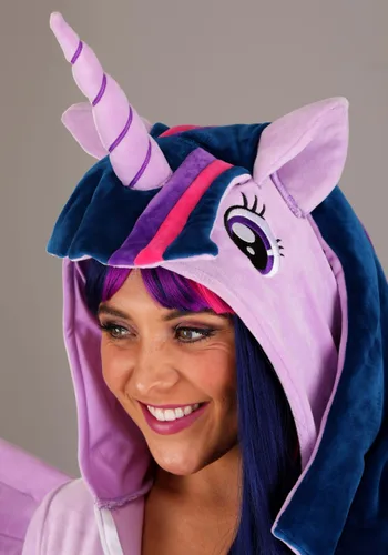 Vista 3 de Disfraz de Twilight Sparkle de My Little Pony para Adultos Multicolor