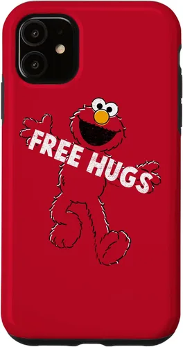 Vista 8 de Funda para iPhone 16 Sesame Street Elmo Free Hugs