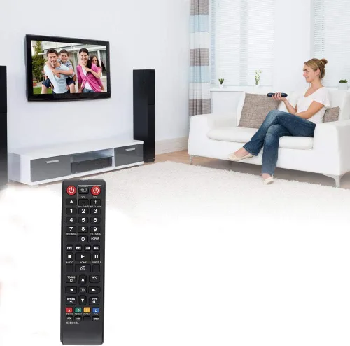 Vista 2 de AK59-00149A Mando a distancia de reemplazo para Samsung DVD Blu-ray Player para Samsung DVD Blu-ray Disc Player BD-J5700 BD-J5100 BD-ES5000