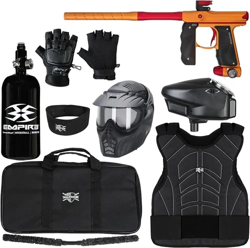 Vista 8 de Action Village Empire Mini GS TP Level 3 Kit de pistola de paintball protector