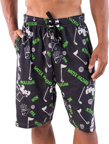 Vista 151 de Lazy One - Pantalones cortos de pijama para hombre, ropa de dormir