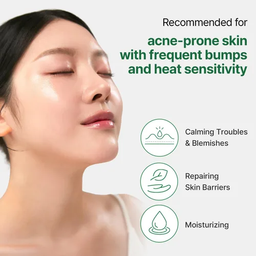 Vista 3 de Mugwort Super Calming Toner - Tónico hidratante coreano para la cara, esencia purificante de artemisa, tónico facial calmante, refrescante para piel