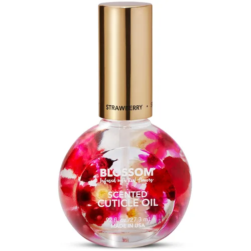 Vista 9 de Blossom Hidratante, hidratante, fortalecedor, aceite perfumado para cutículas, infundido con flores reales, fabricado en Estados Unidos, 1.84 fl oz