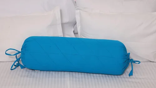 Vista 12 de Saffron HANDICRAFTS - Funda de almohada de algodón, con cierre de cuerda, fácil de quitar, lavable, 8 pulgadas de diámetro, 24 pulgadas de largo