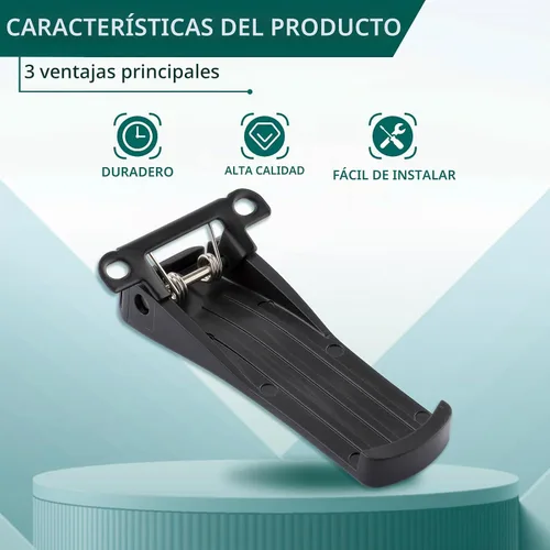 Vista 4 de AUTOKAY Clip de cinturón para RETEVIS H-777 BF-666S, BF-777S, BF-888S Model Radio+Tracking