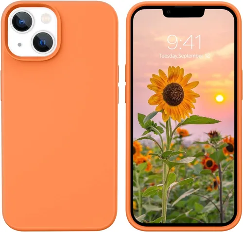 Vista 61 de GUAGUA Funda compatible con iPhone 17 Pro Max de 6.9 pulgadas, silicona líquida, goma de gel suave, delgada, forro de microfibra delgada