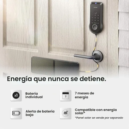 Vista 5 de Lockin Veno Smart Lock, entrada sin llave para vena de palma, batería individual Vena de la palma (sin cámara)