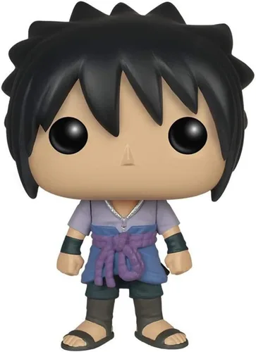 Vista 3 de POP Anime: Naruto Sasuke, figura de acción de Funko