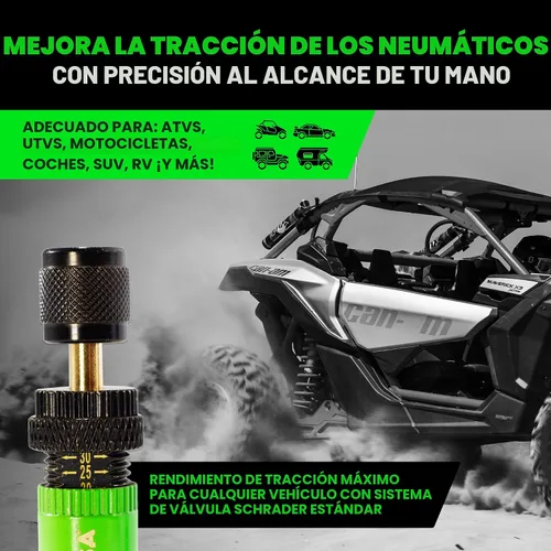 Vista 2 de Rhino USA Kit de desinflador de neumáticos ajustable