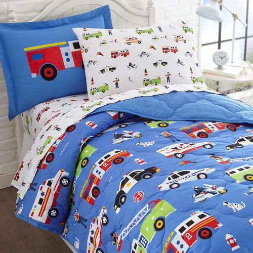 Vista 2 de Wildkin Funda de almohada estándar de microfibra para niños, funda de almohada suave y transpirable, héroes