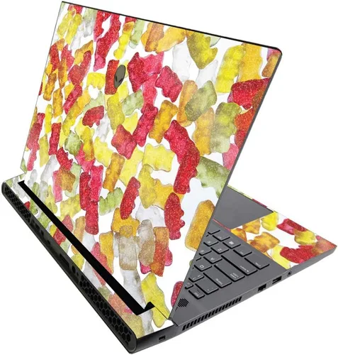 Vista 307 de MightySkins - Skin brillante con purpurina para Alienware M17 R3 (2020) y M17 R4 (2021) - Diversión de los años 90 Acabado duradero con purpurina
