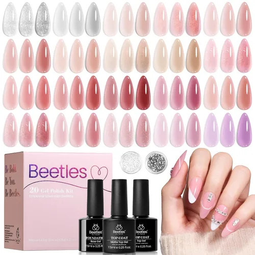 Vista 32 de Beetles - Juego de 44 esmaltes de uñas de gel, colección Colorful Muse, 36 0-0 Musa colorida