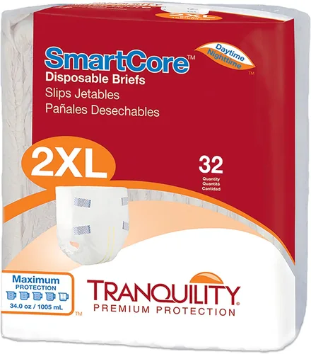 Vista 12 de Tranquility SmartCoreTM - Calzoncillos desechables con código de color para adultos (pequeño, 10 unidades)
