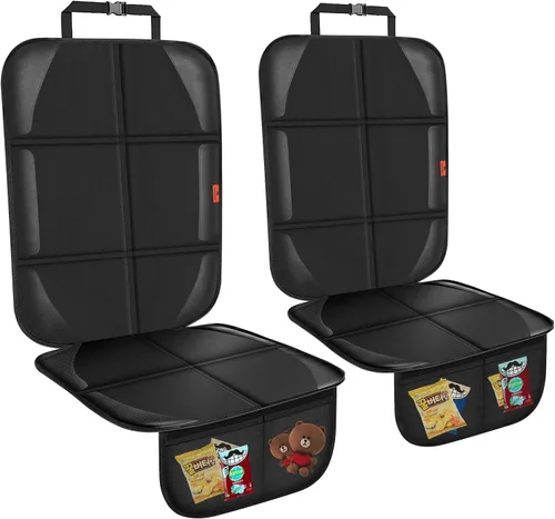 Vista 8 de XHYANG Protector de asiento de automóvil, protectores de asiento de automóvil para bebé, impermeable, duradero, tela 600D para niños, funda para 1
