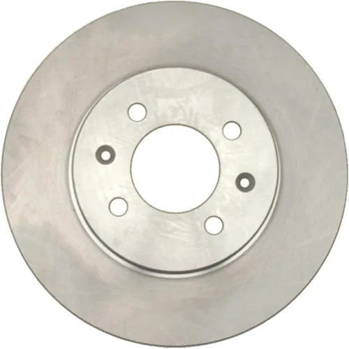 Vista 2 de ACDelco Rotor de freno delantero plateado 18A367A GM 19261769 Rotores de freno para Acura RDX, EL, Integra, City, Honda Civic, Civic del Sol, Fit