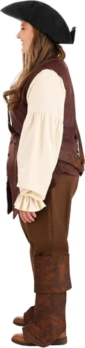 Vista 8 de Plus Size Disney Elizabeth Swann Costume for Women