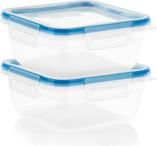 Vista 11 de Snapware Total Solution (Paquete de 2) Juego de Recipientes de Almacenamiento de Alimentos de Plástico, Tapas Herméticas y a Prueba de Fugas