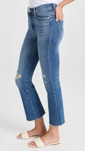 Vista 4 de DL1961 Botas Bridget para mujer jeans cortos Instasculpt