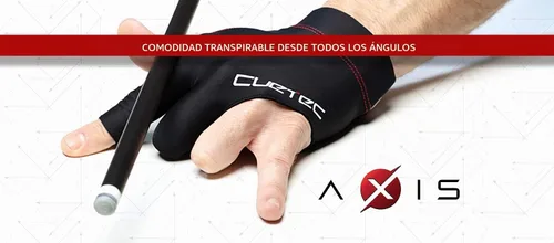 Vista 7 de Guante de billar Cuetec Axis - Se ajusta a la mano izquierda
