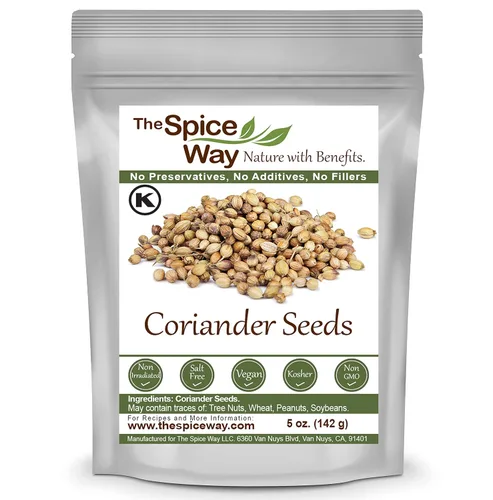 Vista 3 de The Spice Way Semillas de fenogreco 8 oz, semillas de cilantro 5 onzas, semillas de hinojo 8 oz